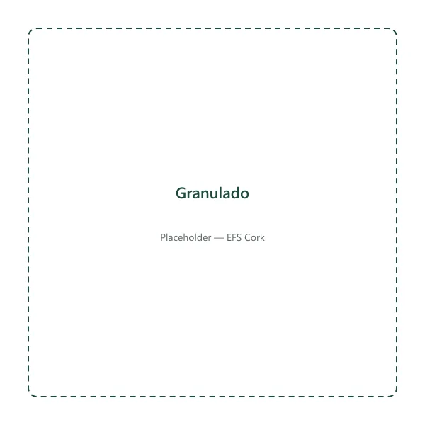 Granulado de cortiça EFS Cork (imagem ilustrativa)